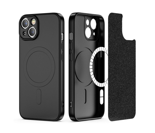 TECH-PROTECT Silicone Magsafe do iPhone 13 / iPhone 14 black - 1325465 - zdjęcie